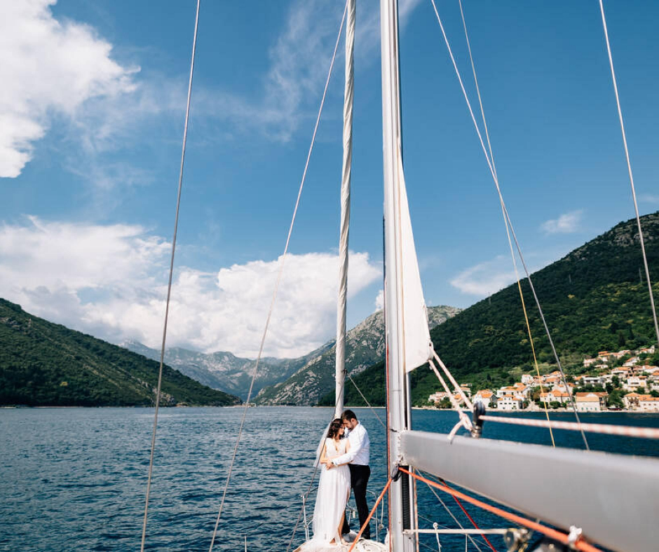 wedding on ship
